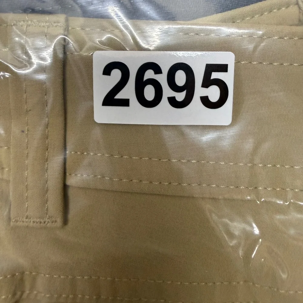 Eddie Bauer First Ascent Pants Mens 36x30 Tan Fleece Lined Hiking Guide Tech